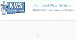 Desktop Screenshot of nwwatersystems.com